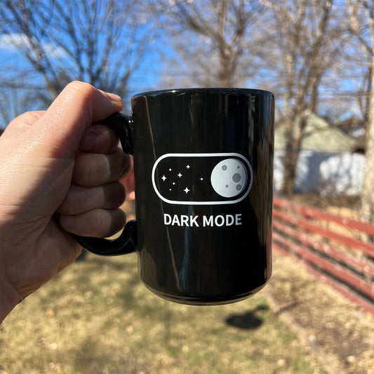 Dark Mode Mug by Techno Tim