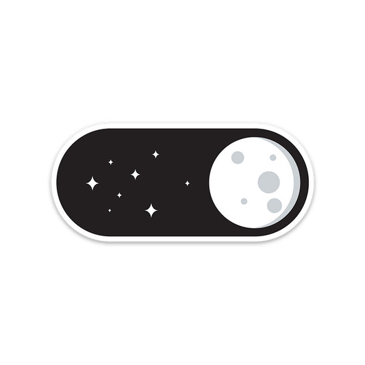 Dark Mode Vinyl Sticker